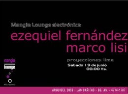 Ezequiel Fernández en Mangla Lounge